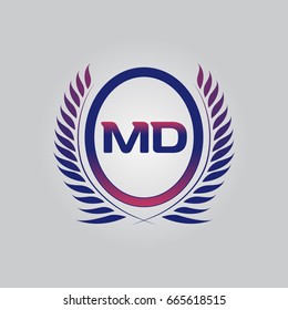 M D Logo