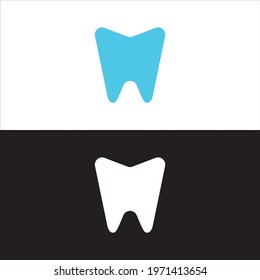 m dental logo vector design