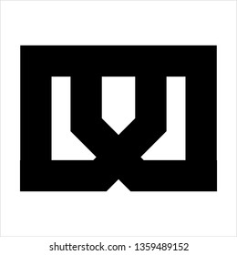 M, DMD, DD, MU initials geometric logo