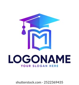 M Education - Vektor-Logo-Design