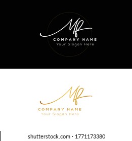M F MF Initial letter handwriting and signature logo.	