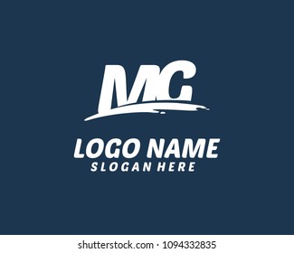 M G Initial logo