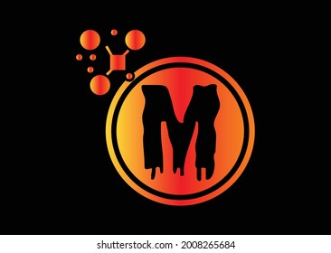 Diseño de nuevo logotipo técnico de M Halloween