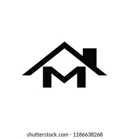 M Home Logo Stock Vector (Royalty Free) 1186638268 | Shutterstock