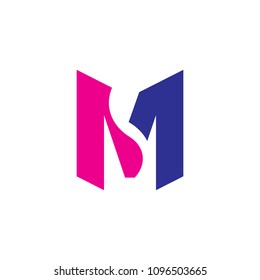 m icon logo