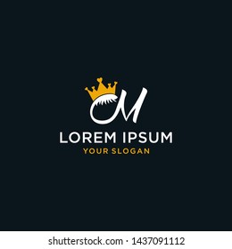 M icon modern logo inspirations