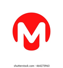 M Initial Logo Stock Vector (Royalty Free) 464273963 | Shutterstock