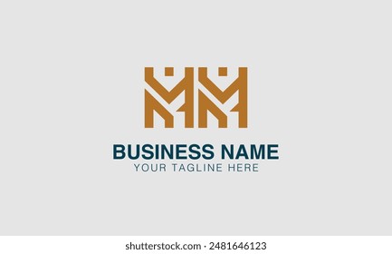 M  initial logo | initial based abstract modern minimal creative logo, vector template image. luxury logotype logo, real estate homie . typography . initials 