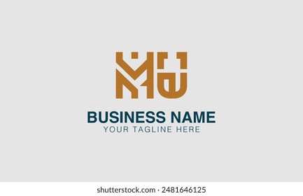 M  initial logo | initial based abstract modern minimal creative logo, vector template image. luxury logotype logo, real estate homie . typography . initials 