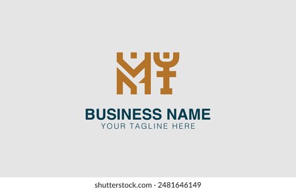 M  initial logo | initial based abstract modern minimal creative logo, vector template image. luxury logotype logo, real estate homie . typography . initials 