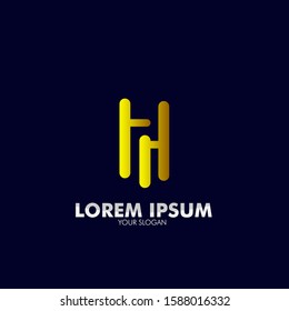 M initial logo letter for business and marketing company