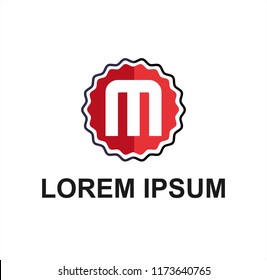 m initials company logo 