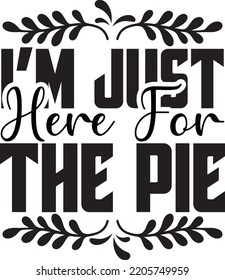 i m just here for the pie