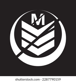 M latter logo for your company