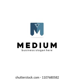 M Letter Abstract Logo Vector Template