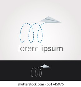 M Letter Abstract Vector Logo Design Template. Creative Typographic Concept Icon