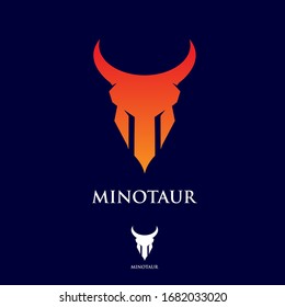 M letter based logo Minotaur, vector illustration
can be used for brand identity, tshirt print, logo, or any other purpose.