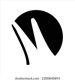 M letter company vector logo design icon CREATIVE