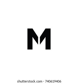 M Letter Eleven Vector Logo Stock Vector (Royalty Free) 740619406 ...