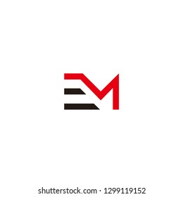 M LETTER FONT LOGO VECTOR  COMBINATIONS NEW 
