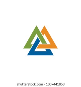 Diseño de ilustración de vector de plantilla de icono de letra M