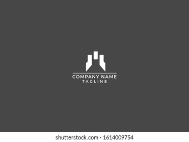 M Letter icon unique logo design in vector editable file