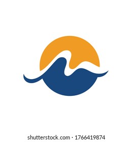 M Letter icon vector illustration design template