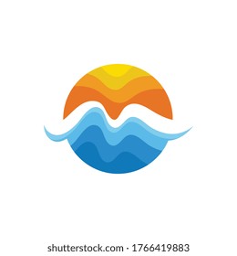 M Plantilla de diseño de ilustración vectorial de icono de letra