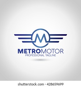 M Letter Logo