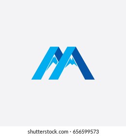 M letter logo