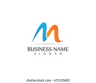 M Letter Logo