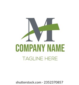 M letter logo for business