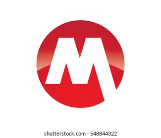 M Letter Logo Business professional logo template