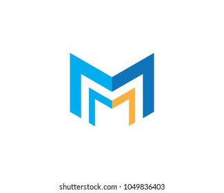 M Letter Logo Business Template Vector icon