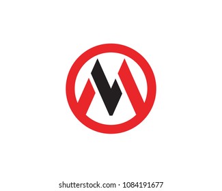 M Letter Logo Business Template Vector icon
