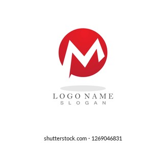 M Letter Logo Business Template Vector icon
