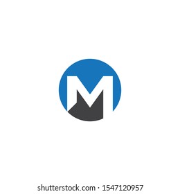 M Letter logo business template vector icon