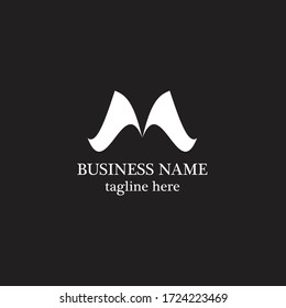 M Letter logo business template vector icon