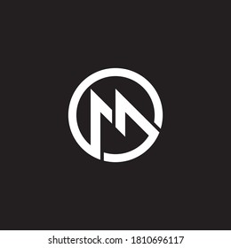 M Letter logo business template vector icon