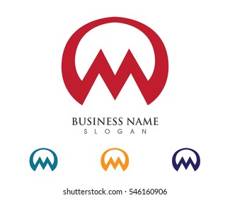 M Letter Logo Business Template Vector icon