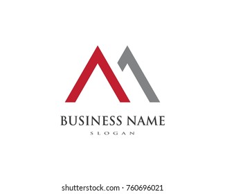M Letter Logo Business Template Vector icon