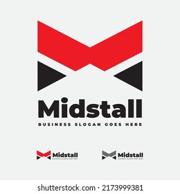 M Letter Logo can be mainly suitable construction, real estate, law, trading corporation, architectural company, resort base business and fashion products outlet.
