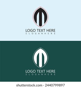 M letter logo creative design.
