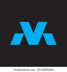 M letter logo Creative Design.
M monogram Logo Unique Concept Vector.
M creative  modern flat abstract  initials letter logo.

