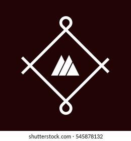 M letter logo design