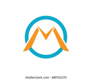 M Letter Logo Design 
