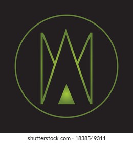 M Letter Logo Design Creative Icon Modern Letters Vector Logo