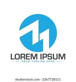 M letter logo design creative logo design