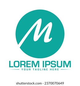 M Letter Logo Design Creative and Modern logo design 