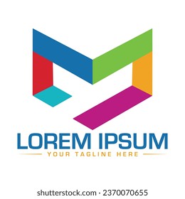 M Letter Logo Design Creative and Modern logo design 